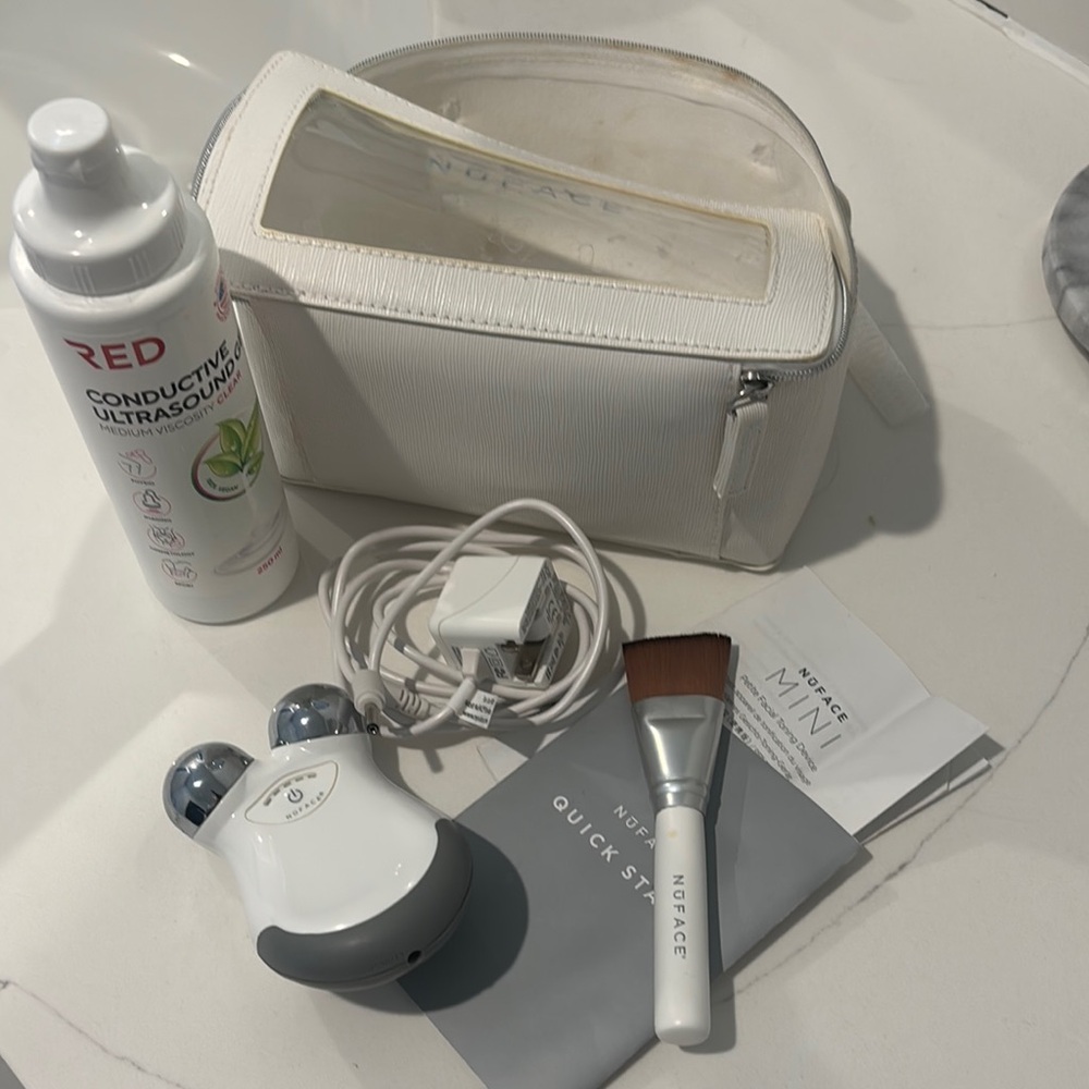 NuFACE Mini Facial Toning Device Set - White